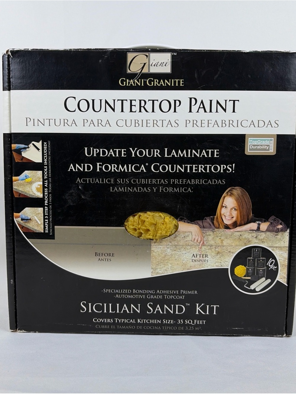 Giani Sicilian Sand Kit Countertop Paint Kit 35 Sq Ft